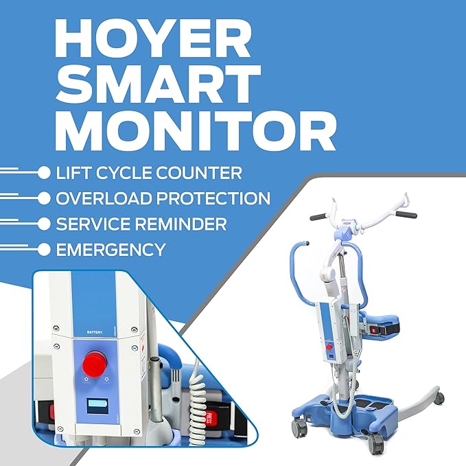 Joerns Hoyer Journey Sit to Stand Electric Power Patient Lift | Ultra Compact - Image 6