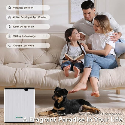 Mxmoonant Scent Air Machine for home 800ML, Aroma Diffuser App Control - Image 2
