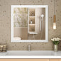 SMIROR Matte White Bathroom Mirror by SMIROR