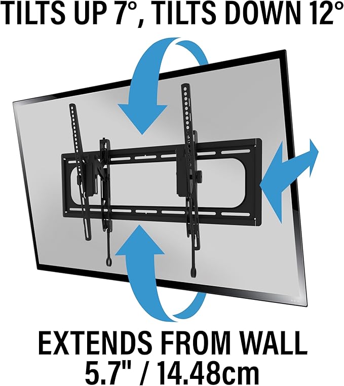 SANUS Preferred Extendable Tilt TV Wall Mount - Image 4