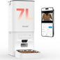 Automatic Cat Feeder with Camera, 5G WiFi Automatic Dog Feeder, 7L Cat Food by Mubbi