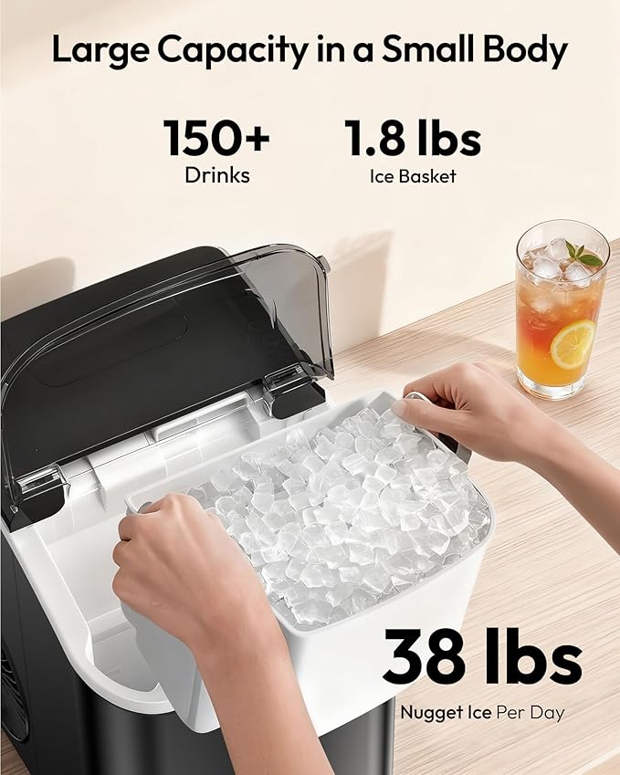 EUHOMY Nugget Ice Maker Countertop - Image 3