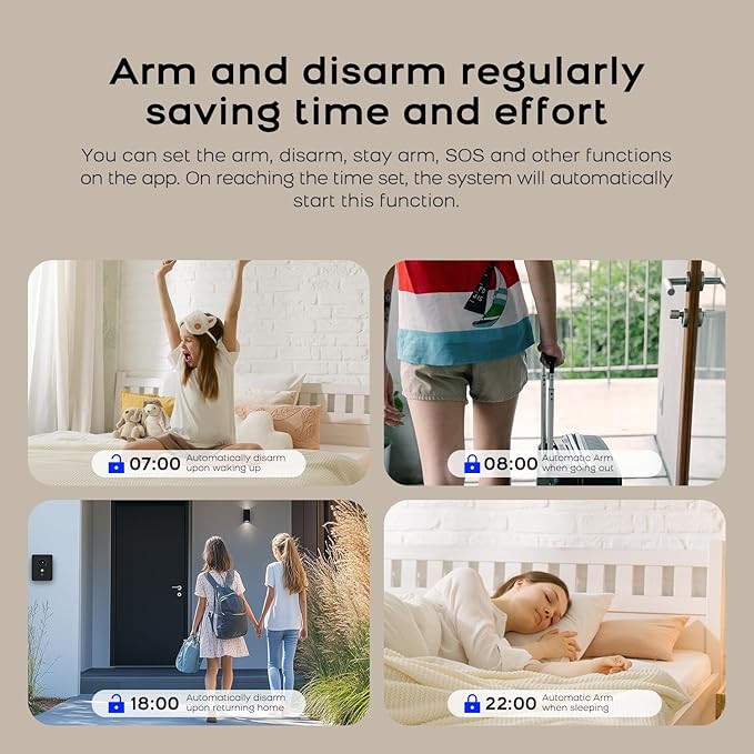 LWOHSI Alarm System for Home Security, Wireless Home Security Systems - Image 6