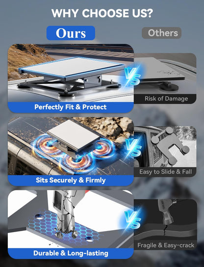 vehiker starlink mini mount magnetic, 30° adjustable car showing dimensions