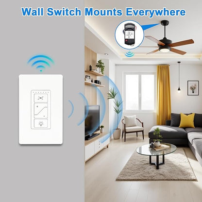 Ceiling Fan Remote Control Kit, Universal Ceiling Fan Remote Control Kit - Image 2