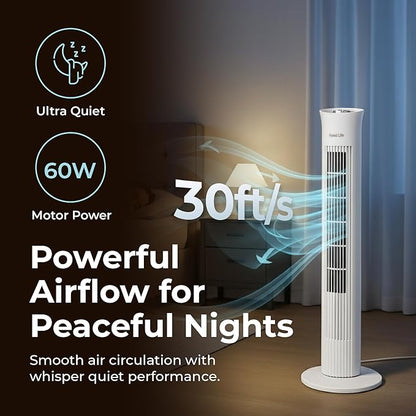 Forest Tower Fan for Bedroom - Image 3