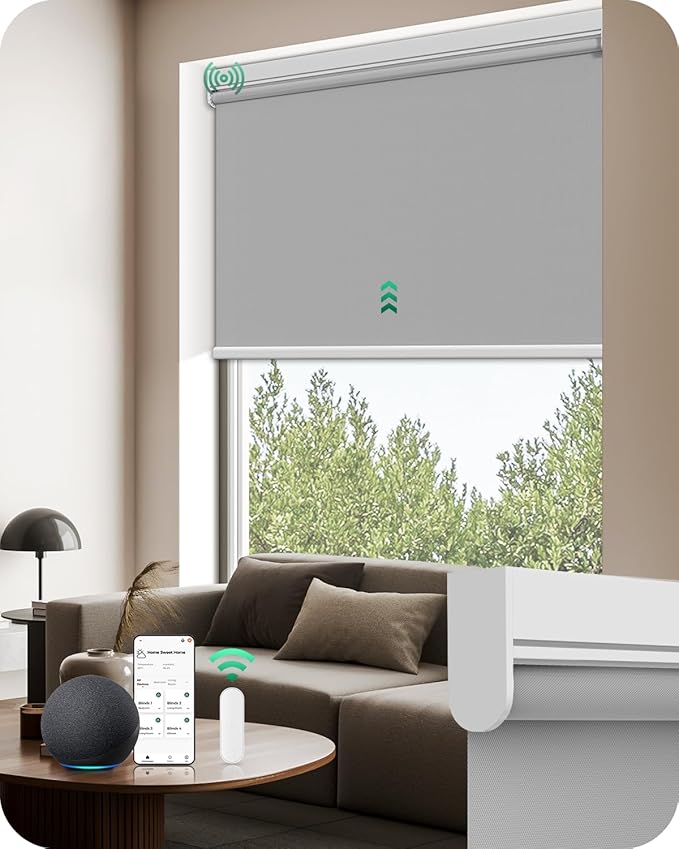 Allesin Motorized Roller Blinds by AllesinSmartHomeCenter