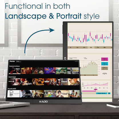 Kado Dual Portable Monitor Setup - Image 9