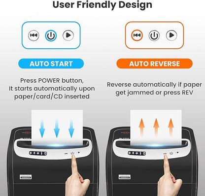 Paper Shredder for Home Office Heavy Duty - Image 5