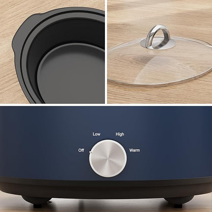 Sunvivi 4 Quart Slow Cooker & Mini Food Warmer - Image 8