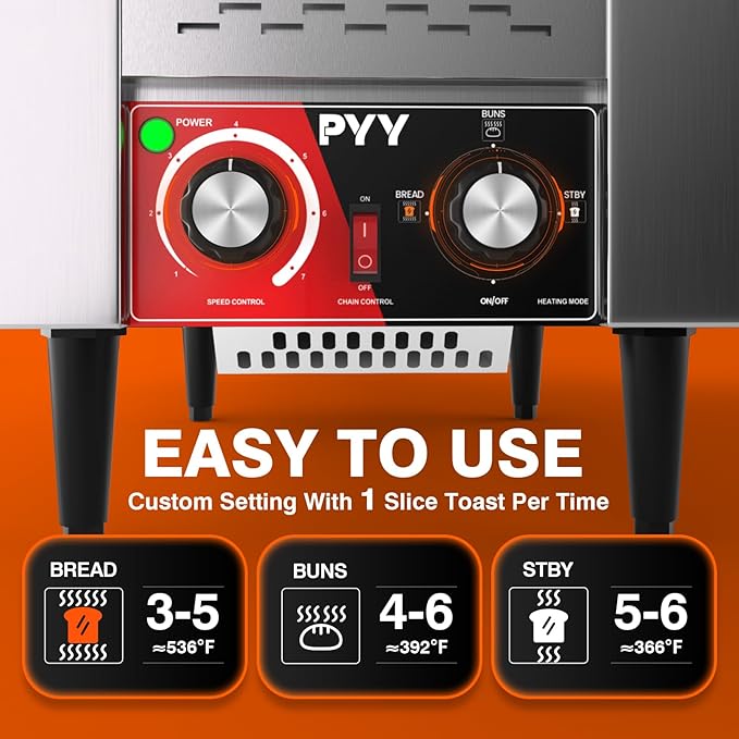 PYY Commercial Conveyor Toaster - Image 2