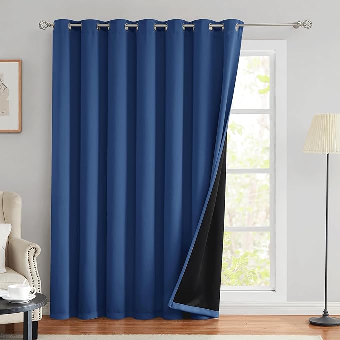 Beauoop 100% Blackout Curtains 96 Inches Long - Image 3