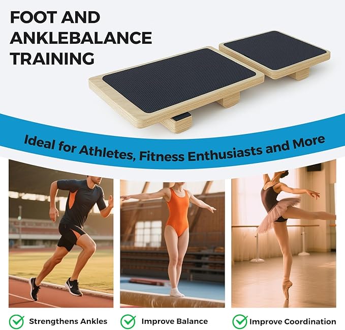Ankle Balance Board Foot Strengthener Trainer, Single Leg Balance Board & Ankle - Image 2