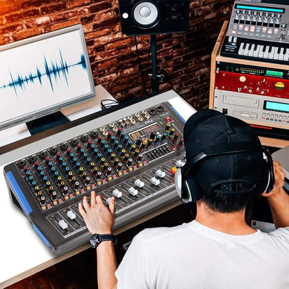Pyle 6-Channel Bluetooth Studio Audio Mixer - Image 6