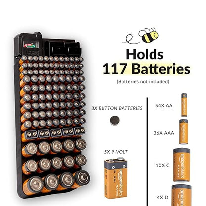 Bee Neat Battery Organizer and Storage Case - Image 3
