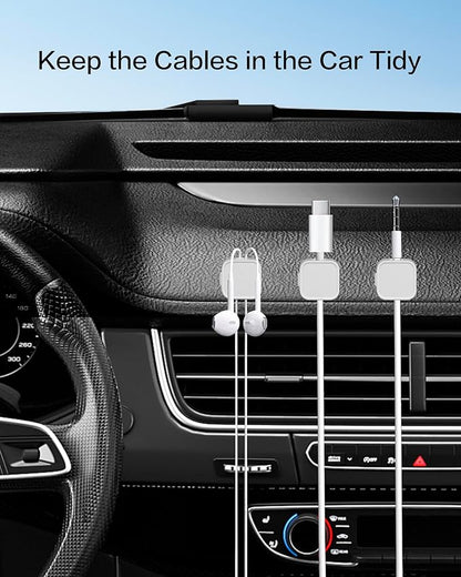 10 Pack Desk Cable Strong Adhesive Management Clips，Organize Phone Charging - Image 6