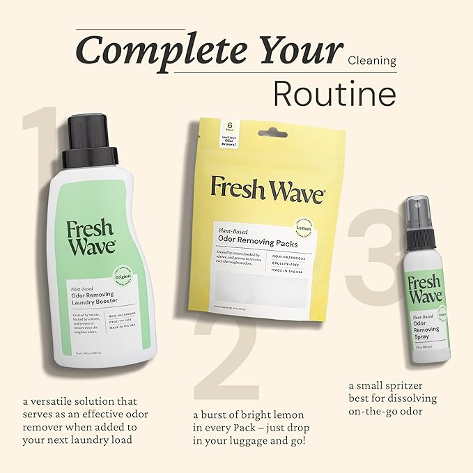 Fresh Wave Original Scent Odor Eliminator Spray & Air Freshener, 2 fl. oz. - Image 6
