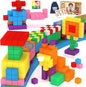 80PCS Magnetic Blocks, Magnetic Building Blocks by TOYLife