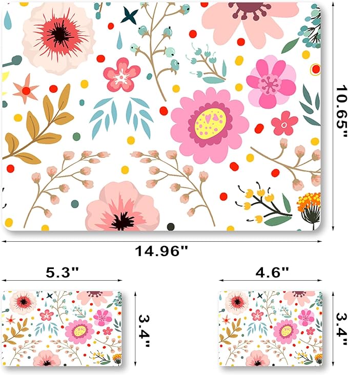 Laptop Skin Sticker Decal, Decorative Waterproof, Flower Plants - Image 7