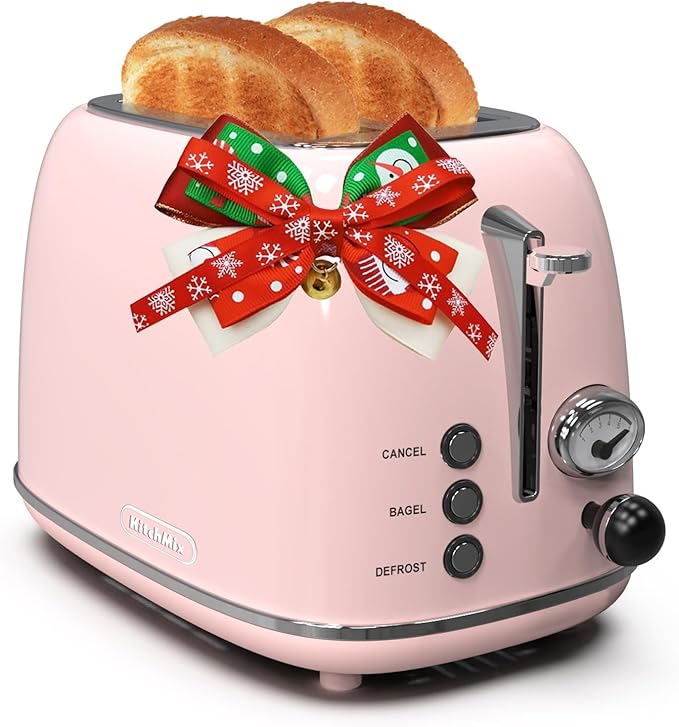 Toaster 2 slice, Retro Stainless Steel Toaster - Image 9