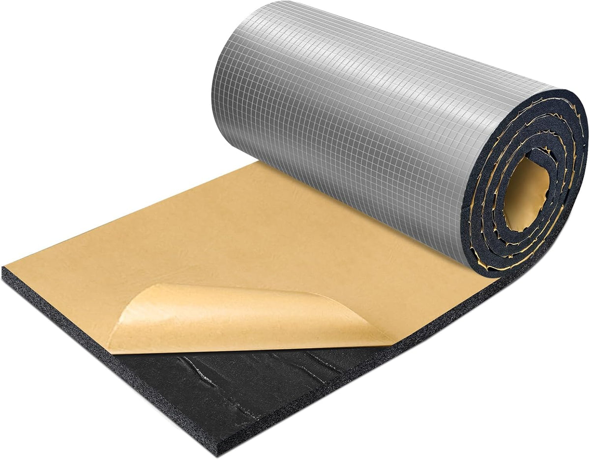 TroyStudio Sound Proof Closed Cell Foam, Self-Adhesive 13'' x 78&quot...