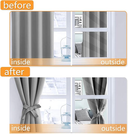 Hiasan RV Blackout Curtains for Bedroom, 52 x 36 Inches Long - Image 5