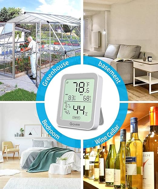 Govee Indoor Hygrometer Thermometer 2 Pack, Humidity Temperature Gauge - Image 7
