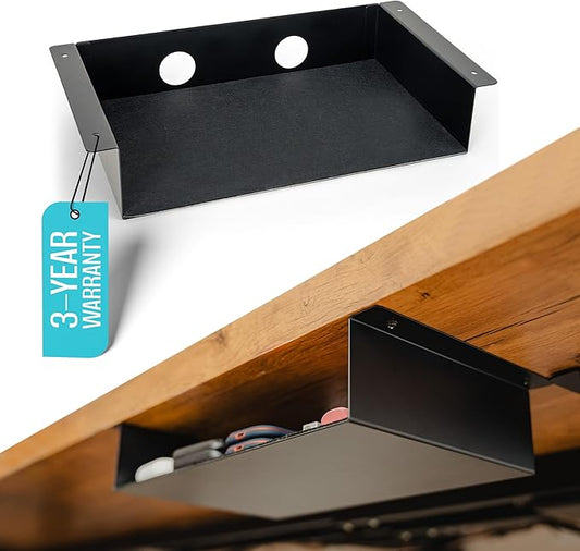 Under Desk Storage Shelf by COREMINDED