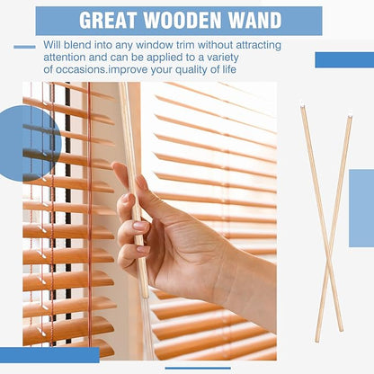 Bokon 2 Pieces Blind Wand Vertical Blinds Stick Replacement - Image 4