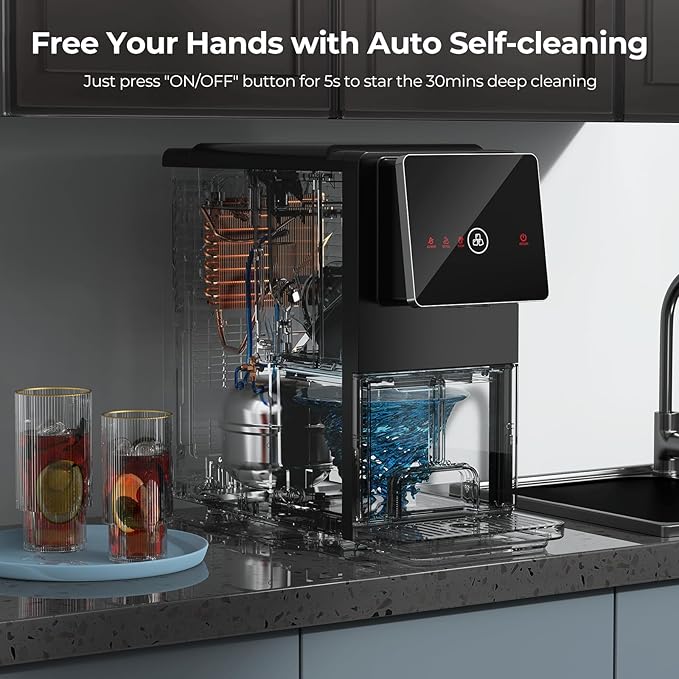Nugget Ice Makers Countertop, Portable Ice Maker - Image 5