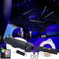 AZIMOM 6W RGBW 550pcs 0.03in 13.1ft Fiber Optic Starlight Headliner Kits by AZIMOM