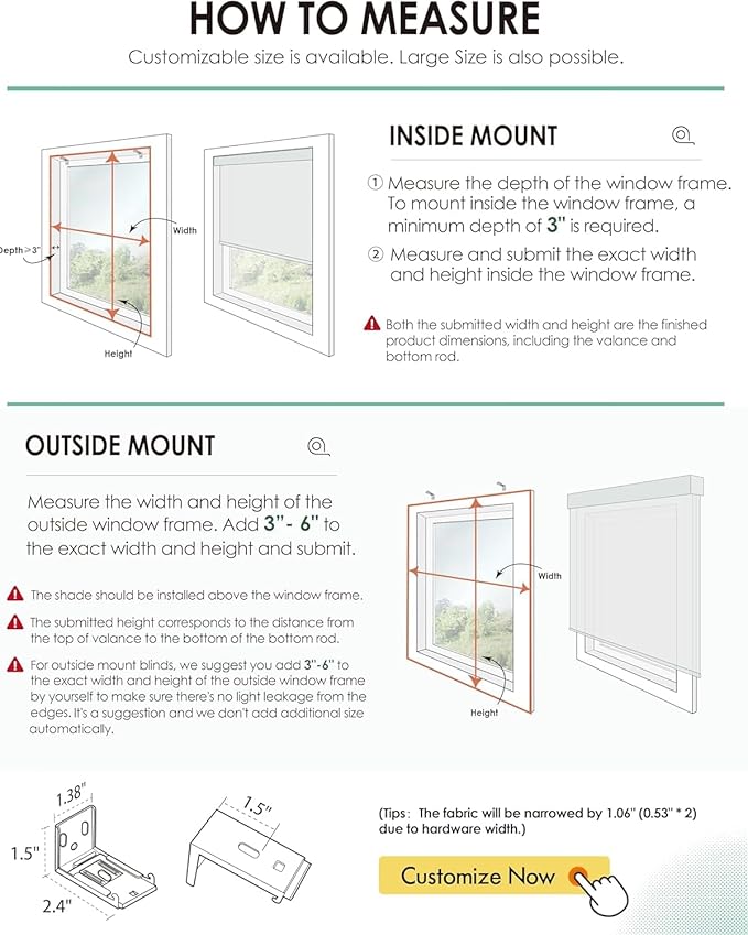Yoolax Motorized Blinds with Remote, Smart Blinds - Image 6
