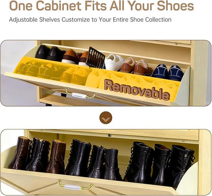 Shoe Storage Cabinet for Entryway - Image 3