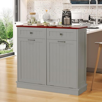 Tilt Out Trash Can Cabinet - Image 8