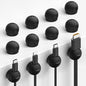 Lamicall 12Pack Magnetic Cord Organizer, Desk Desktop Dorm Organizer Decor by Lamicall