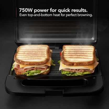 OVENTE Electric Panini Press Grill - Image 3