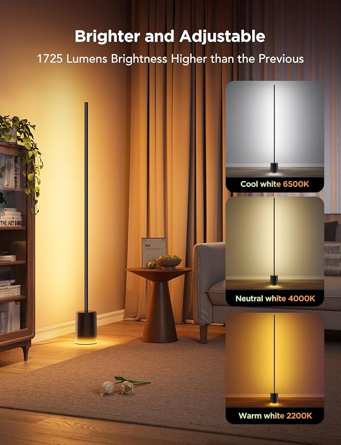Govee Floor Lamp 2, Warm Cool White LED, Compatible - Image 6