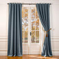 Lazzzy Velvet Blackout Curtains Thermal Insulated Room Window Drapes Super Soft by Lazzzy