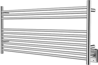 HEATGENE Towel Warmer 10 Bar Towel Dryer Wall-Mounted Plug-in Bath Towel Heater by HEATGENE