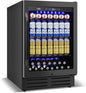 24 Inch Beverage Refrigerator Under Counter, and Milk by Velivi