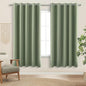 KOUFALL 72 Inch Wide Curtains for Bedroom, Extra Wide Blackout Heat Temperature by KOUFALL