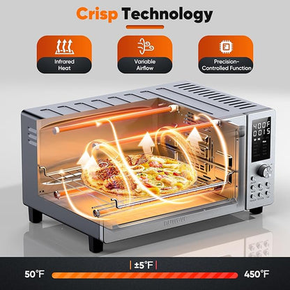 Nuwave Bravo Pro Convection Air Fryer Toaster Oven Combo, 2025 New and Improved - Image 4