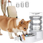 RIZZARI Automatic Gravity Pet Dispenser: 6.5L Large Capacity -No Power Needed by RIZZARI