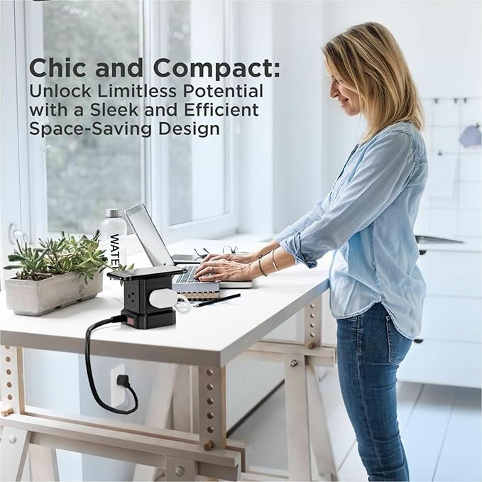 Uncaged Ergonomics Wireless Charger Cube Power Strip - Image 5