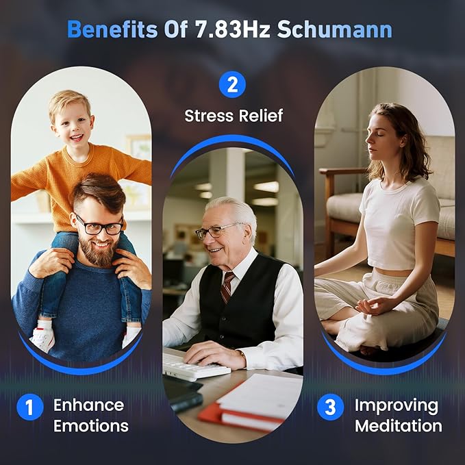 Adjustable Frequency Generator for Healing, 7.83Hz Schumann Resonance Generator - Image 3