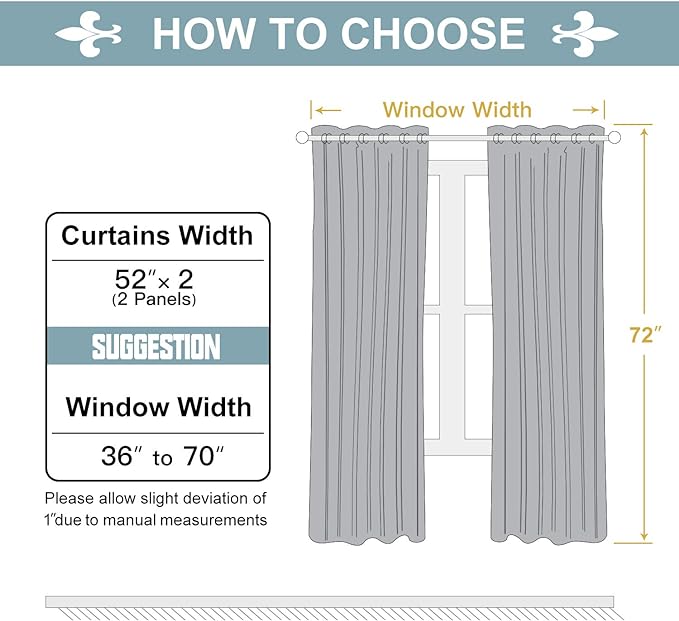 ChrisDowa 100% Blackout Curtains - Image 7