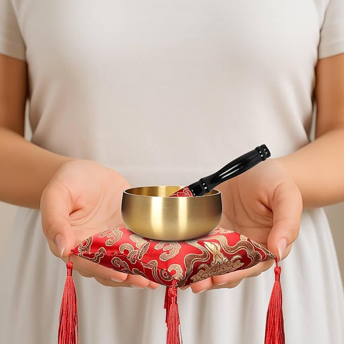 Tibetan Singing Bowl Set - Image 7