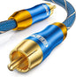 EMK Subwoofer Cable -Digital Coaxial/Subwoofer Cable Dual Shielded by EMK