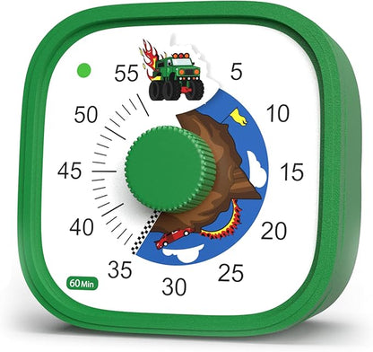 Visual Timer for Kids – Tick Tock Truck Clock - Image 2