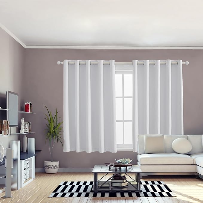 Anytime 100% Blackout Curtain 2 Panels Set, Thermal Insulated Window Drapes - Image 5